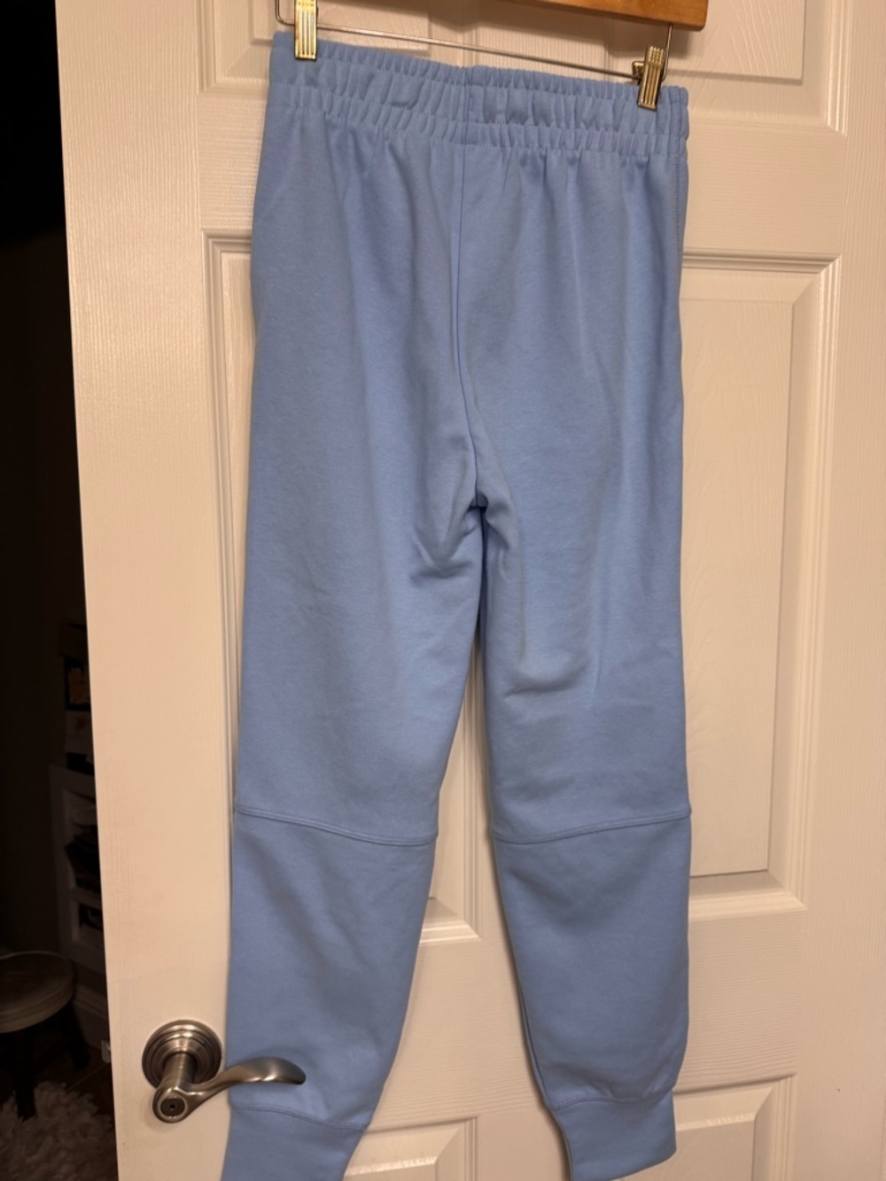 Lacoste Pale Blue Fleece Joggers - Picture 5 of 6